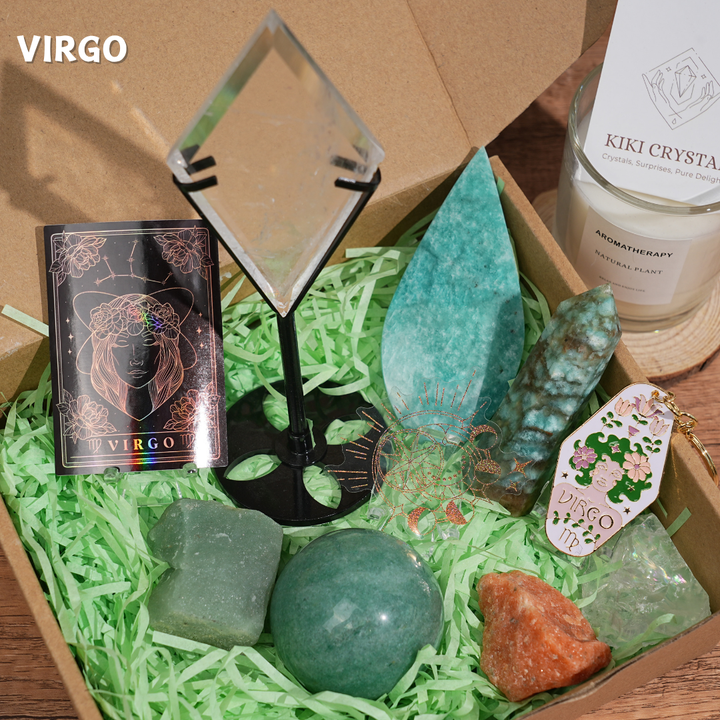 Exclusive Natural Zodiac Crystal Healing Set