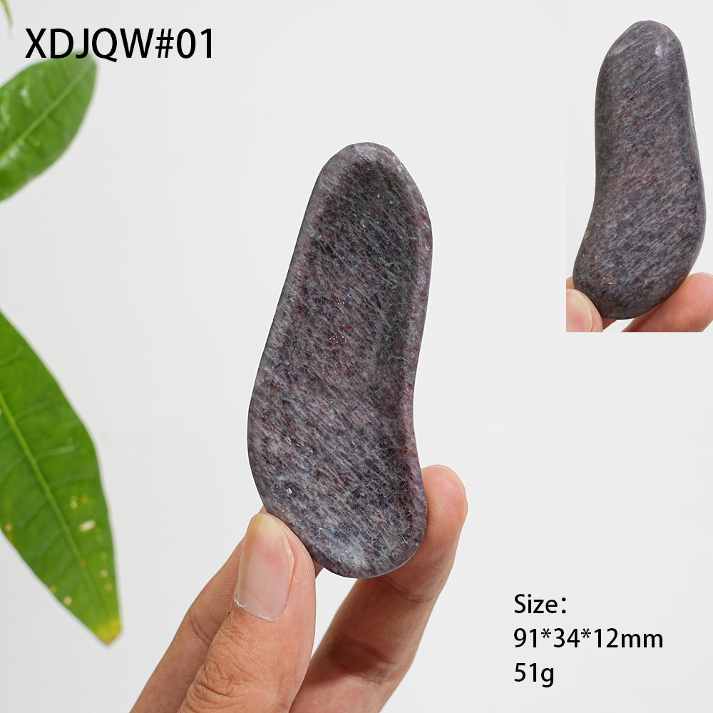 Unique,Natural Crystal Bloodshot Iolite Bowl
