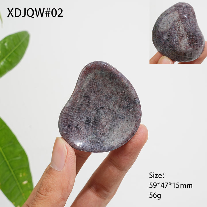 Unique,Natural Crystal Bloodshot Iolite Bowl