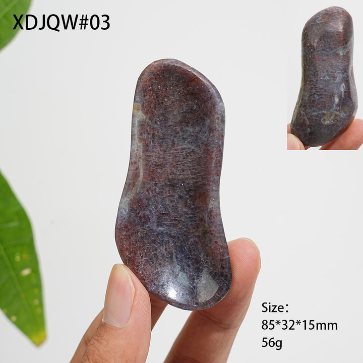 Unique,Natural Crystal Bloodshot Iolite Bowl
