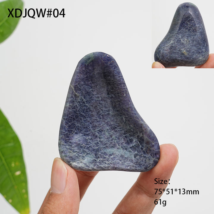 Unique,Natural Crystal Bloodshot Iolite Bowl