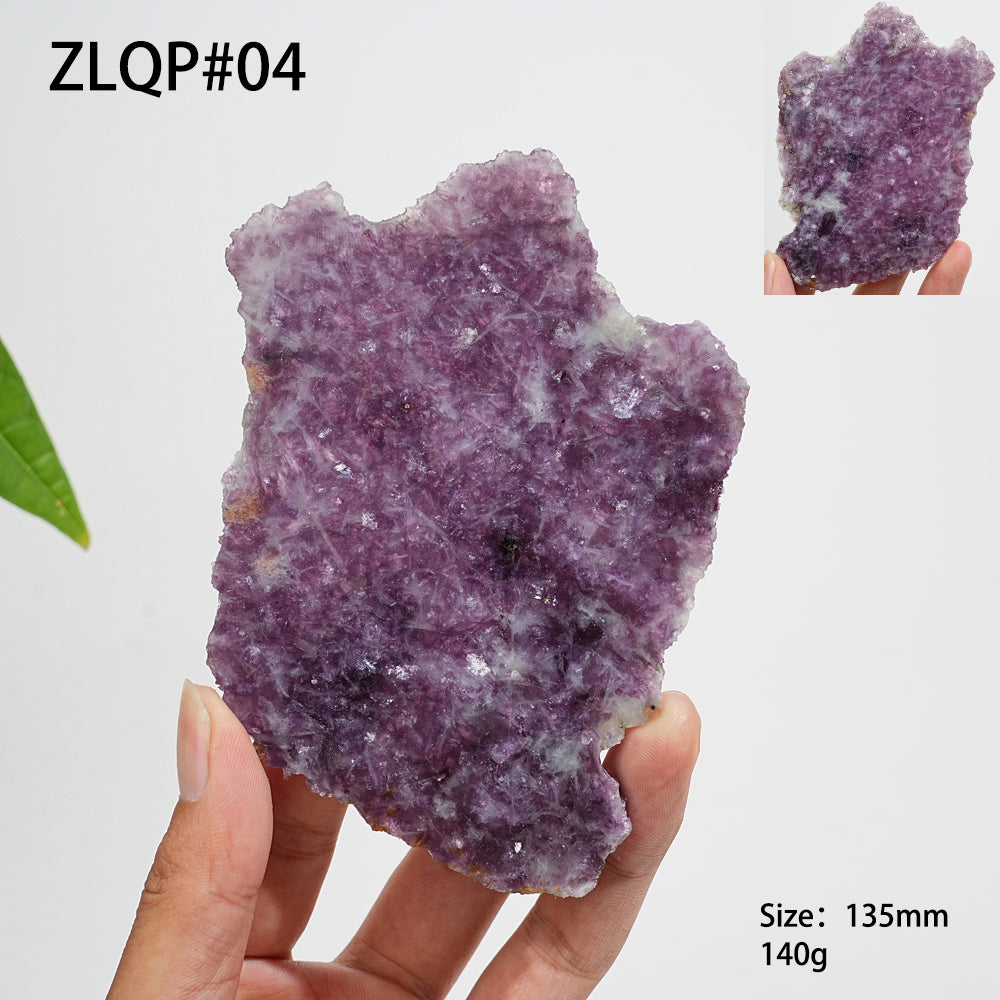 Unique,Natural Lepidolite Slices