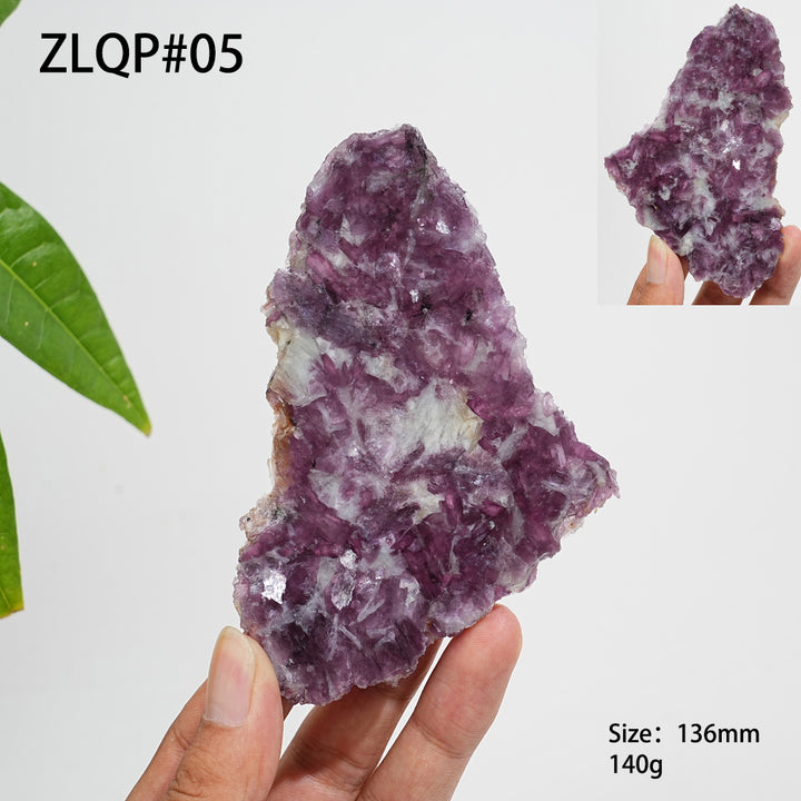 Unique,Natural Lepidolite Slices