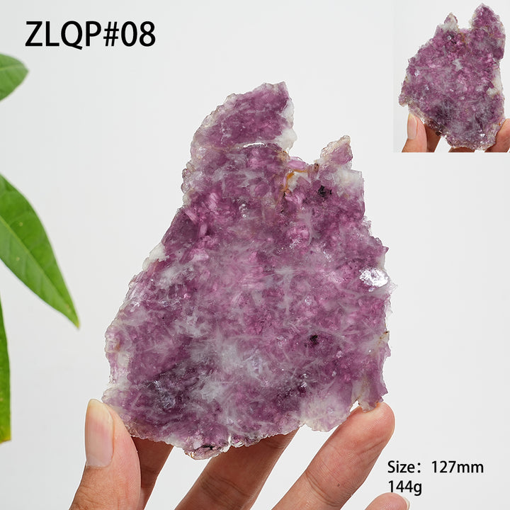 Unique,Natural Lepidolite Slices