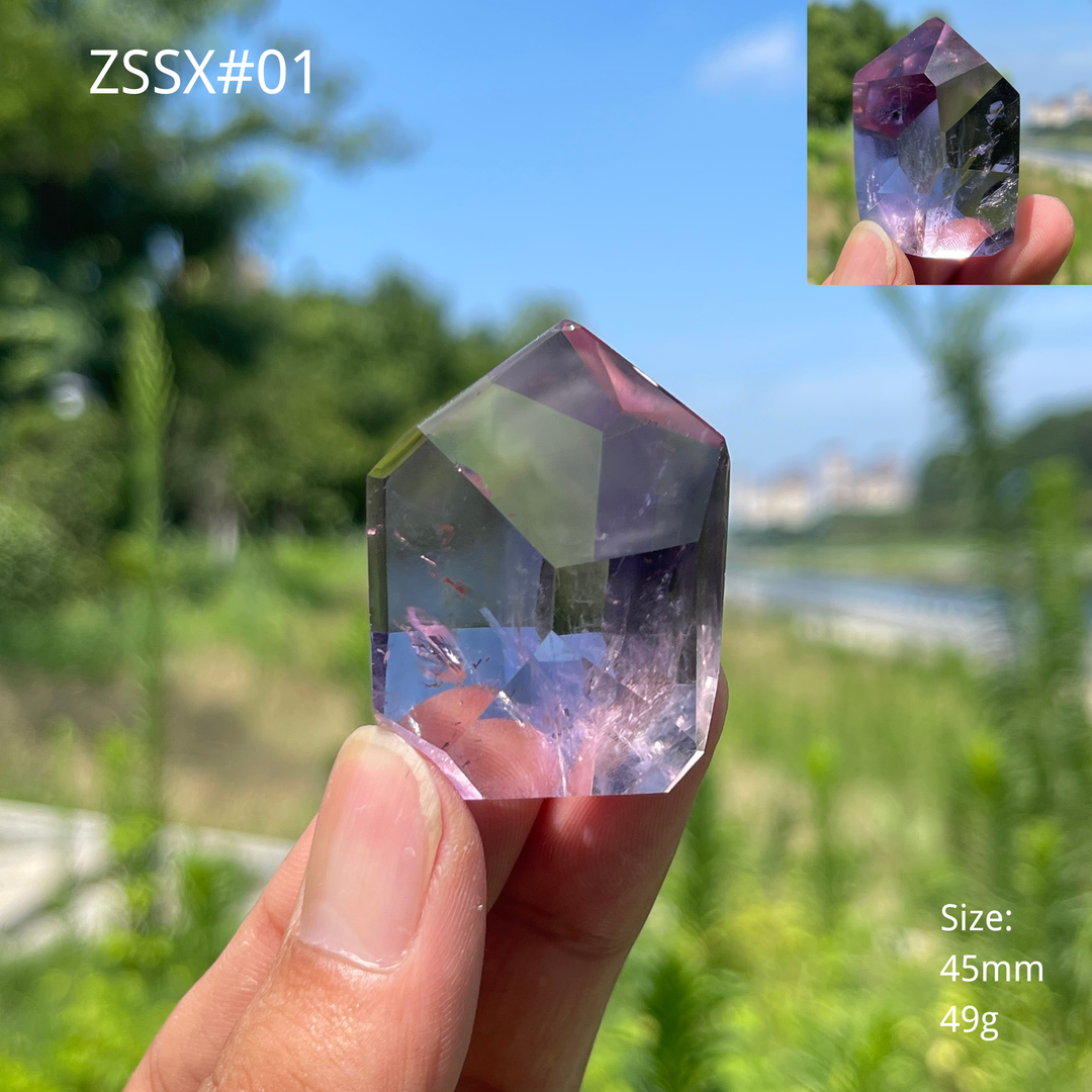Unique,Natural Amethyst Freeform Crystal