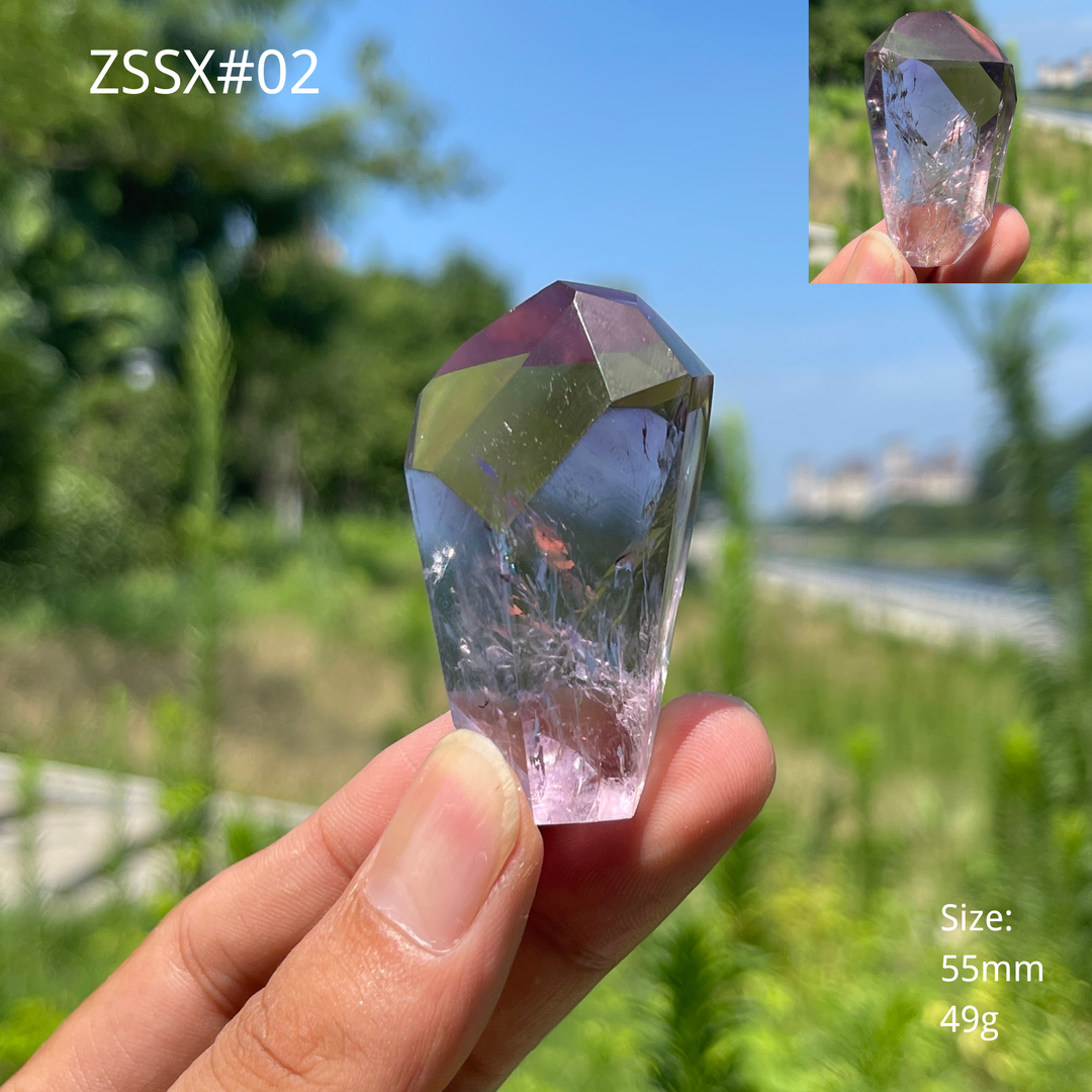 Unique,Natural Amethyst Freeform Crystal