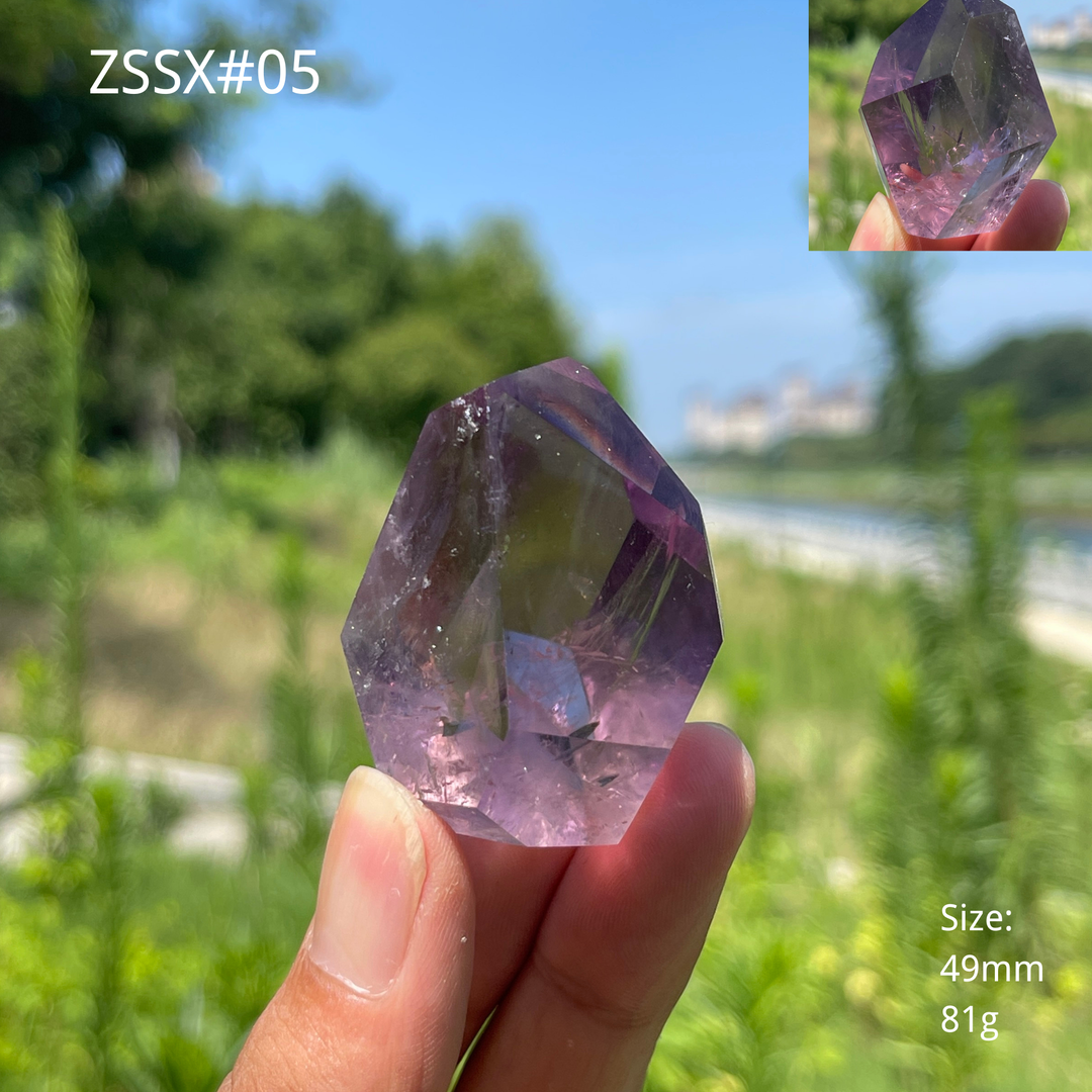 Unique,Natural Amethyst Freeform Crystal