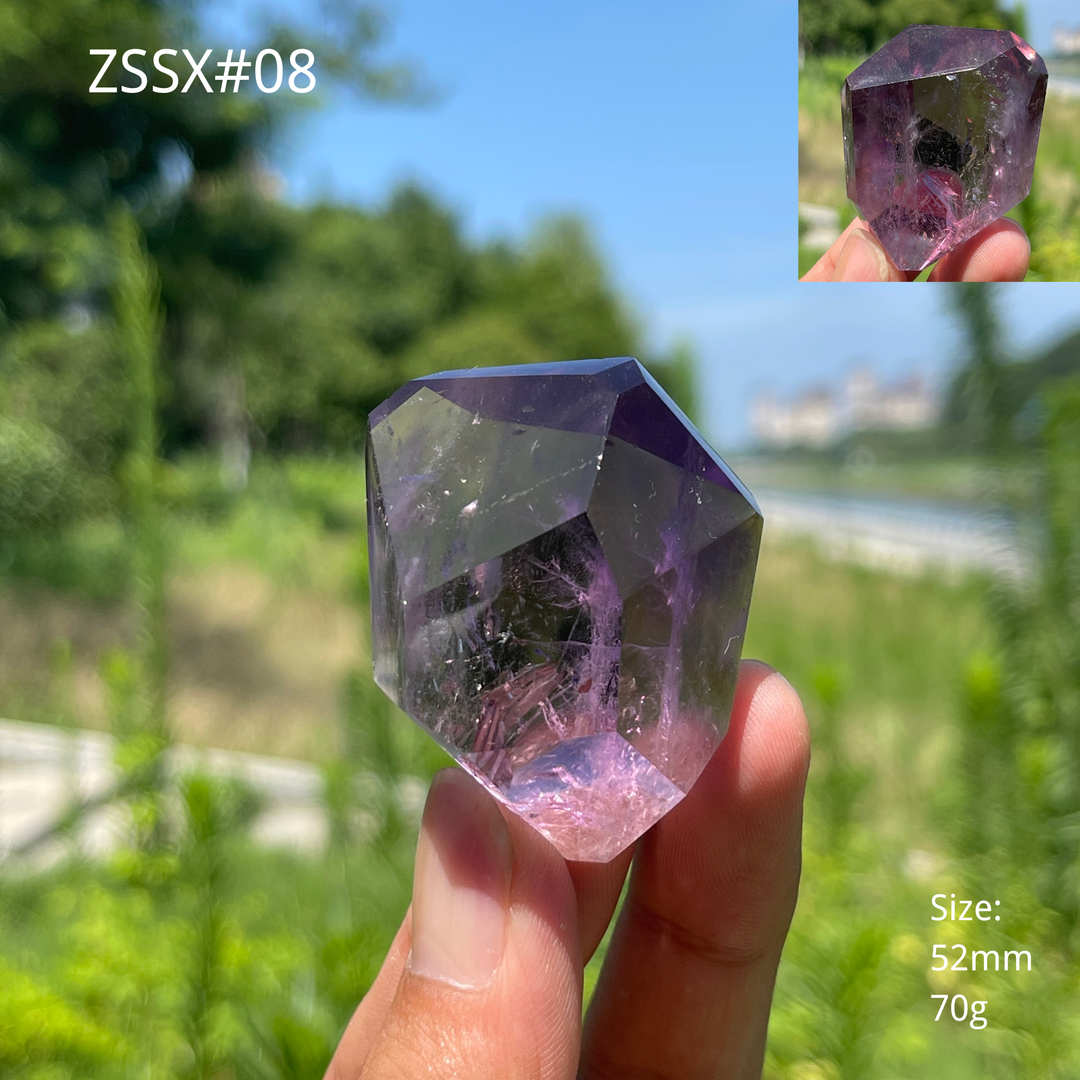 Unique,Natural Amethyst Freeform Crystal