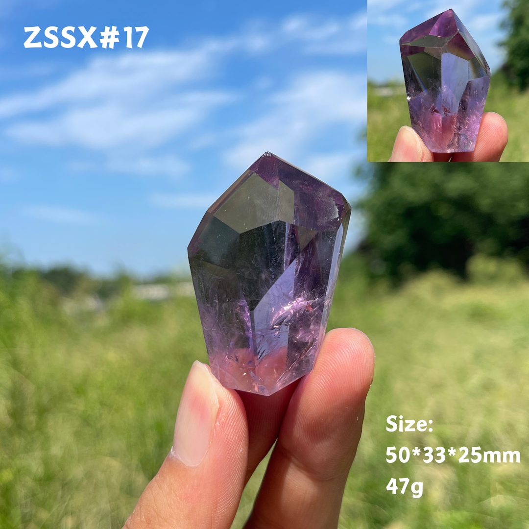 Unique,Natural Amethyst Freeform Crystal