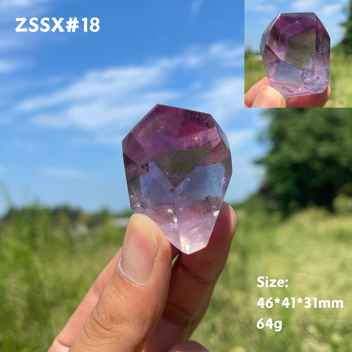 Unique,Natural Amethyst Freeform Crystal
