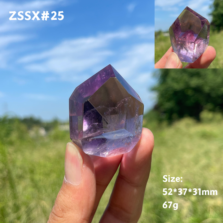 Unique,Natural Amethyst Freeform Crystal