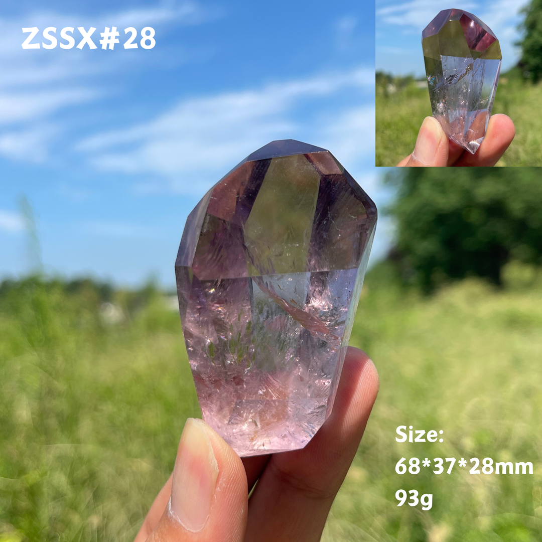 Unique,Natural Amethyst Freeform Crystal