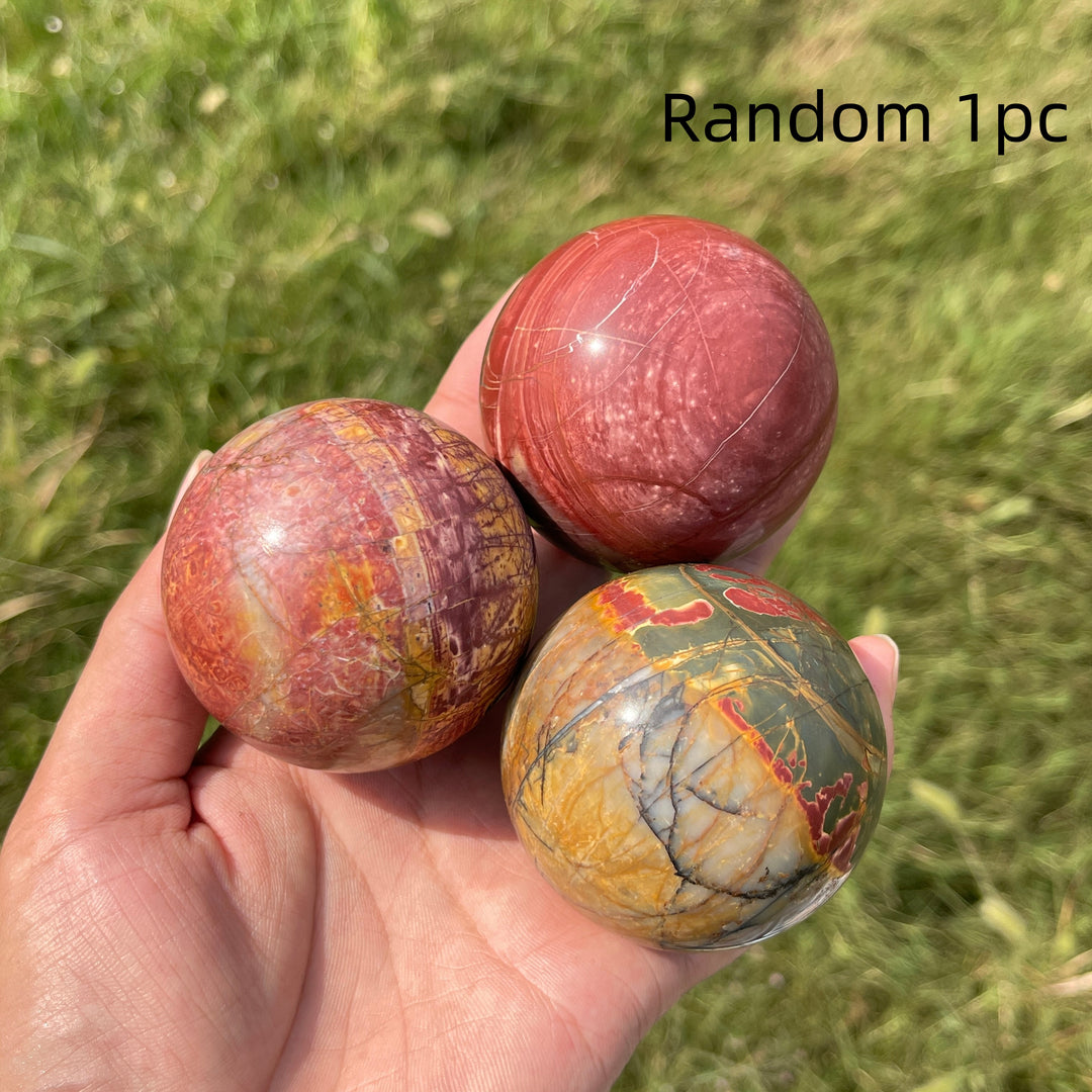Natural Crystal Colorful Noreena Jasper Sphere
