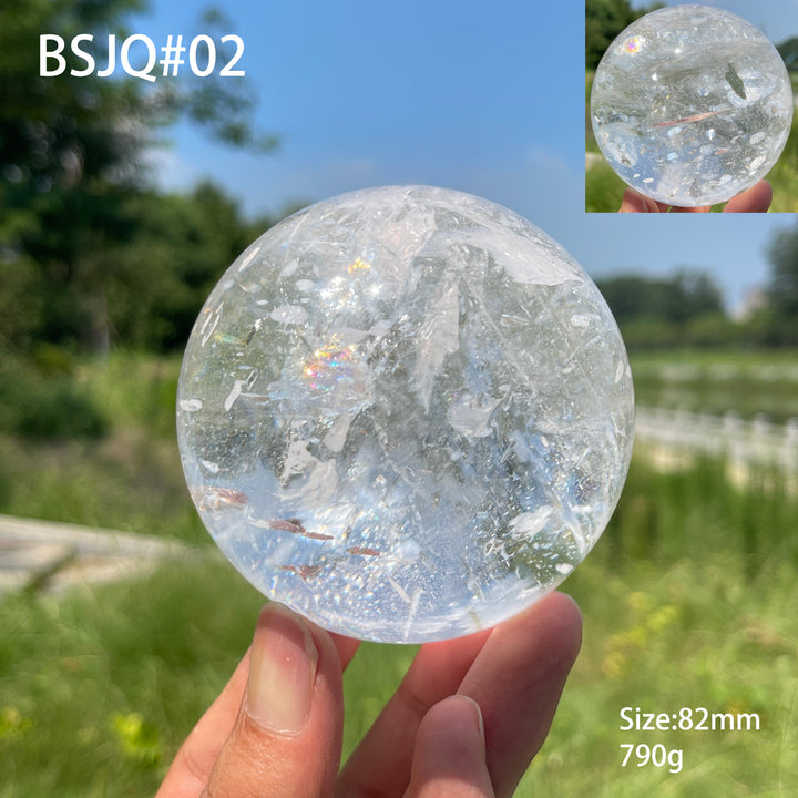 Unique, Top Natural Clear Quartz Sphere