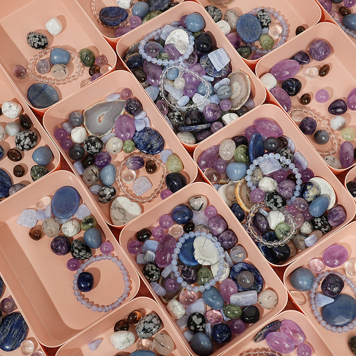 KIKI Crystal Blue & Purple Bedtime Relaxation Scoop
