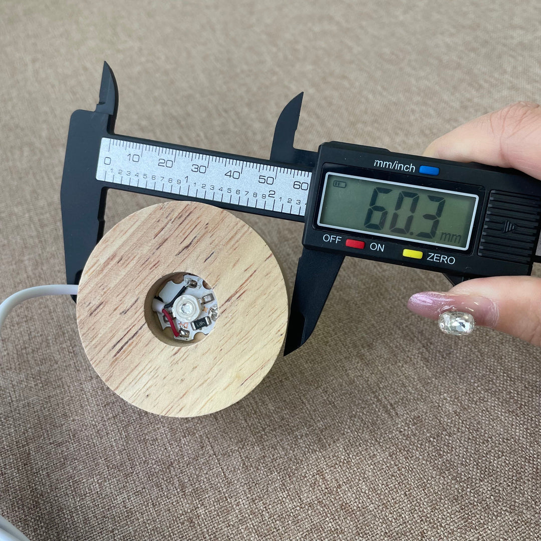 Wooden UV Lamp Sphere Holder