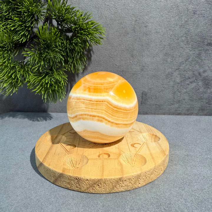 Yellow Calcite Sphere