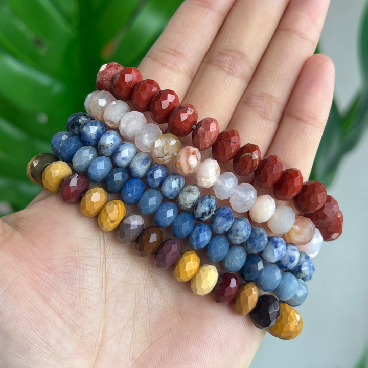 Prehnit Armband