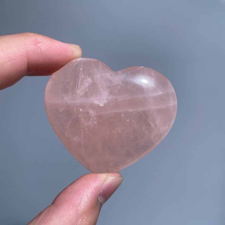 Rose Quartz Heart