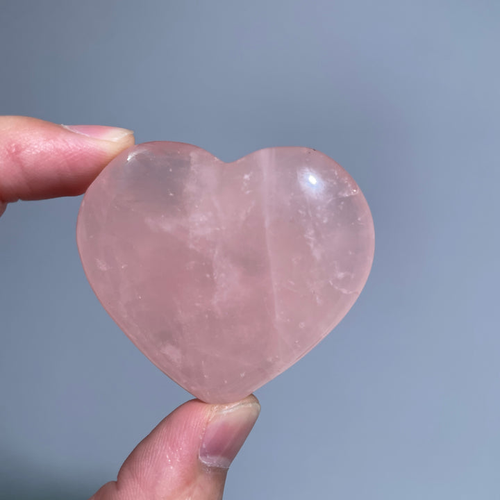 Rose Quartz Heart