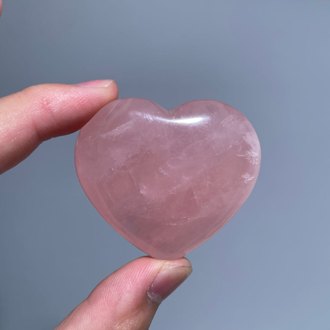 Rose Quartz Heart