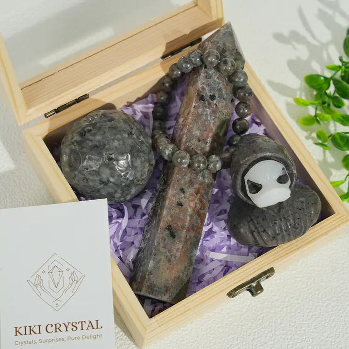 Natural Crystal Value Bundle- Yooperlite Crystal Set