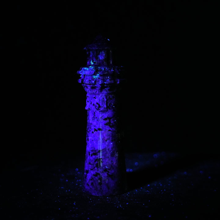 Natural Crystal Carved Lighthouse
