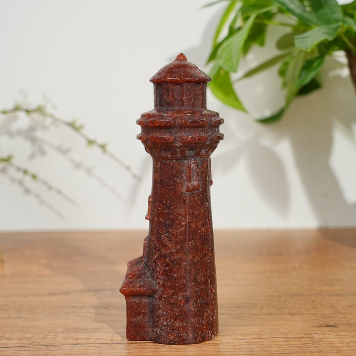 Natural Crystal Carved Lighthouse
