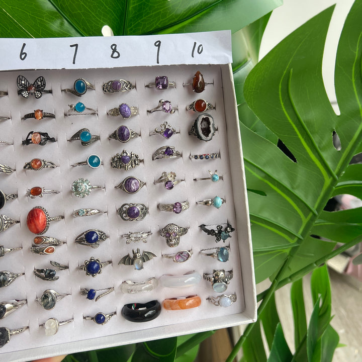Unique,Crystal Ring Collection,S925