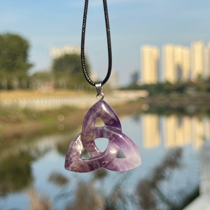 Crystal Carved Pendant