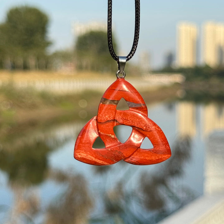 Crystal Carved Pendant