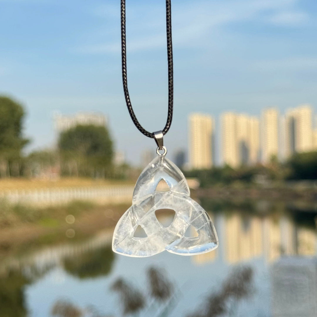 Crystal Carved Pendant
