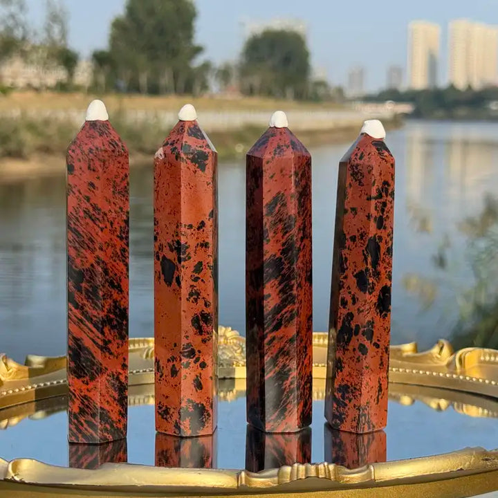 Mahogany Obsidian Point