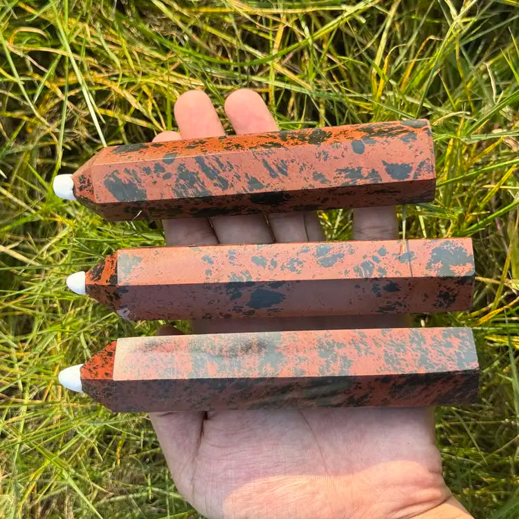 Mahogany Obsidian Point