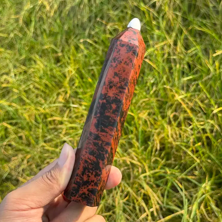 Mahogany Obsidian Point