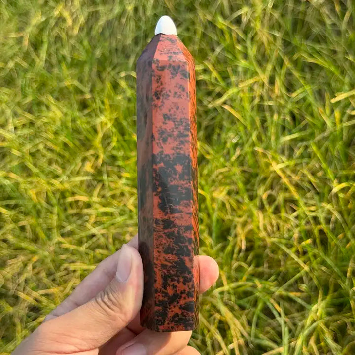 Mahogany Obsidian Point