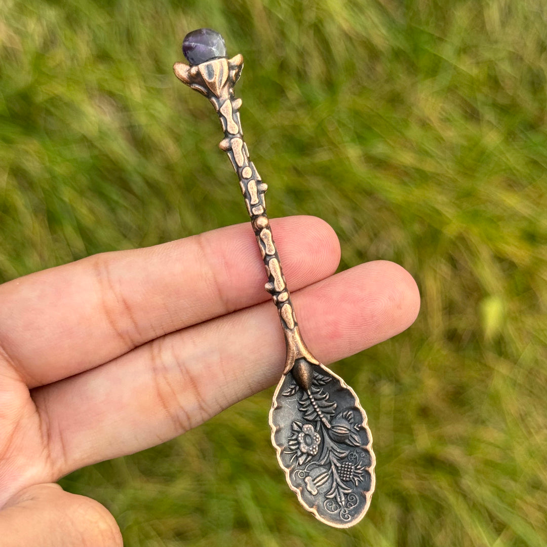 Natural Crystal Carved Spoon
