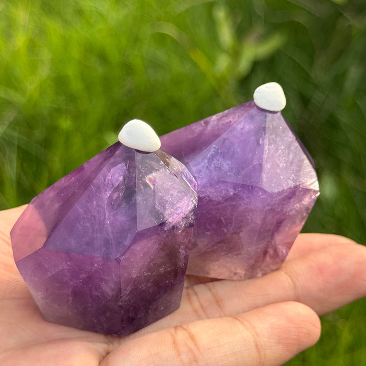 Natural Amethyst Chubby Point
