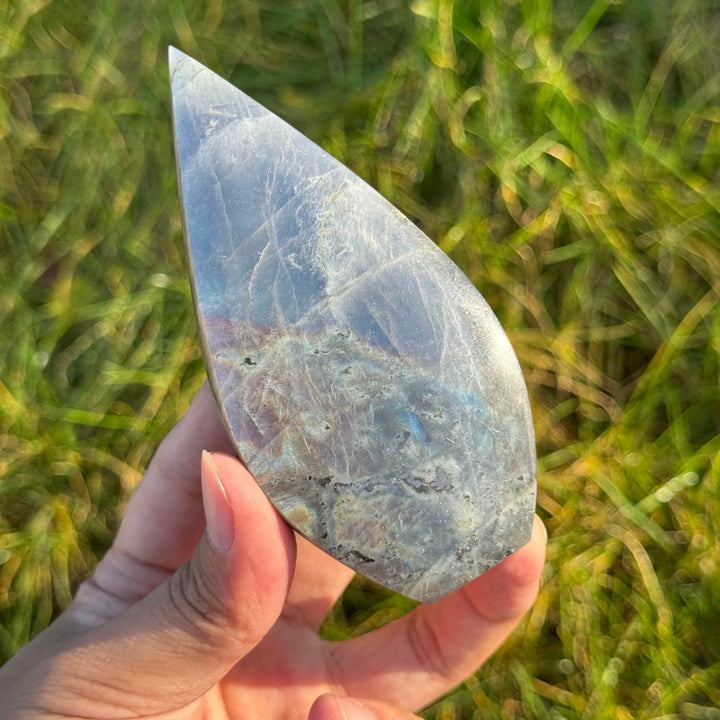 Natural Labradorite Teardrop
