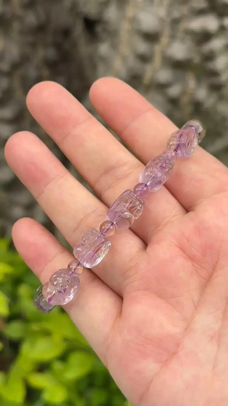 Ametrine Pi Xiu  Bracelet 8.2-9mm
