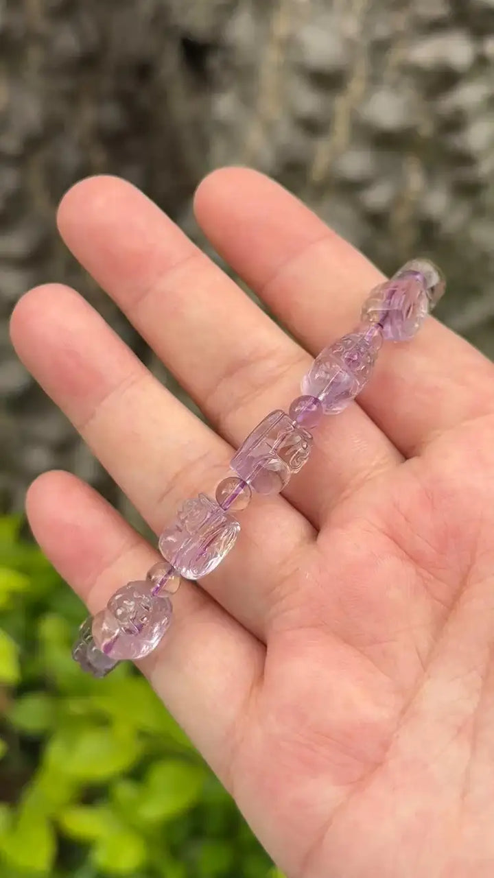 Ametrine Pi Xiu  Bracelet 8.2-9mm