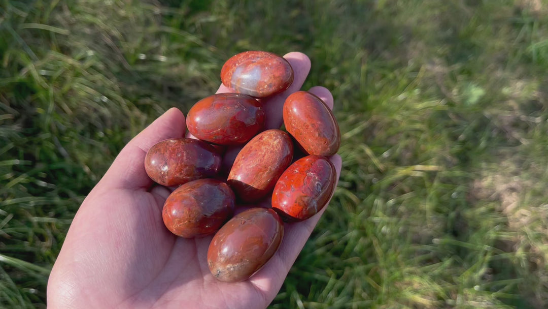 Natural African Carnelian Tumbled Stones