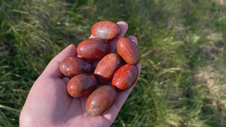 Natural African Carnelian Tumbled Stones