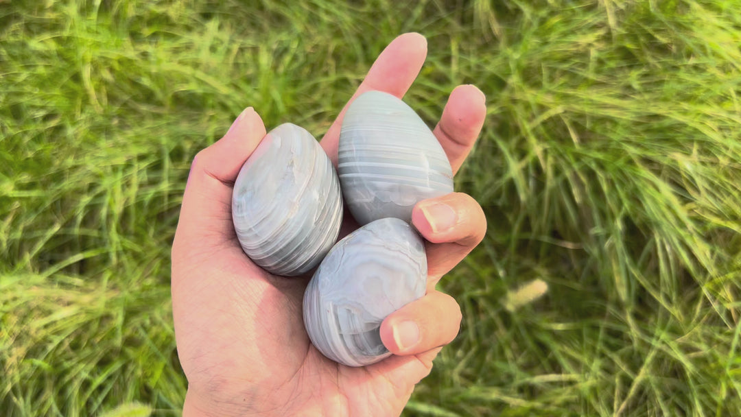Natural Agate Egg