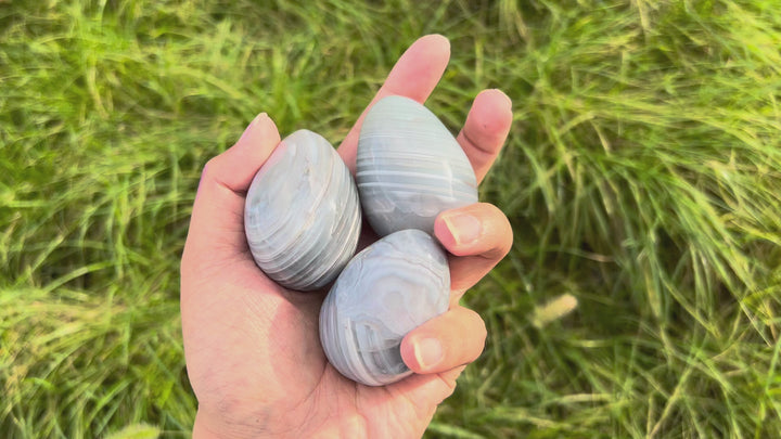 Natural Agate Egg