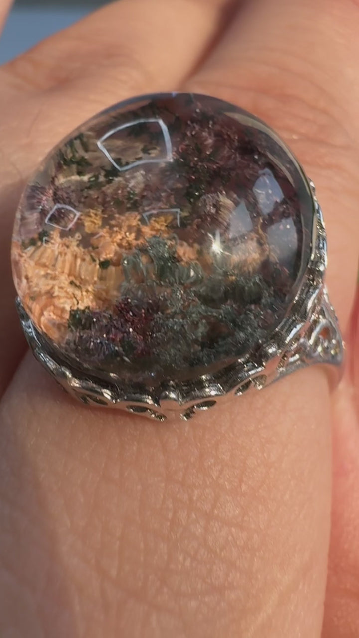 Four Seasons Garden Quartz Ring