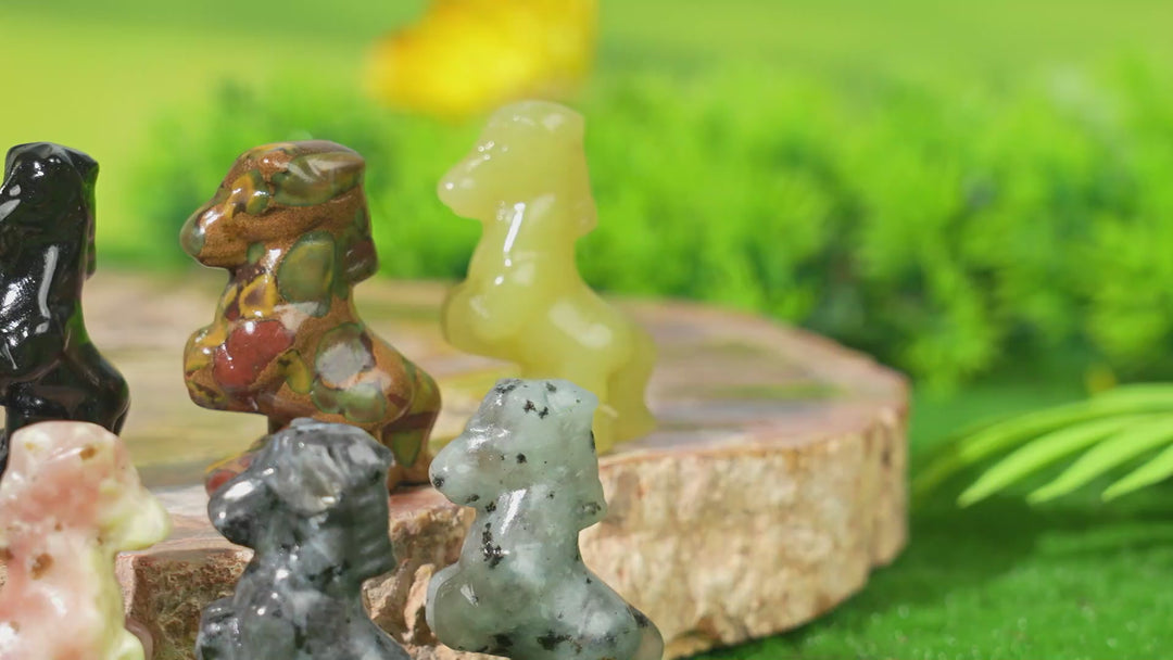 Natural Crystal Carving Mini Horse