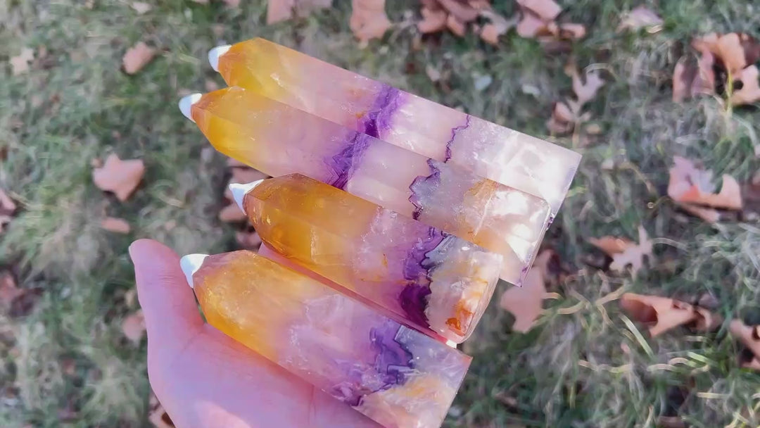 Natural Fluorite Point