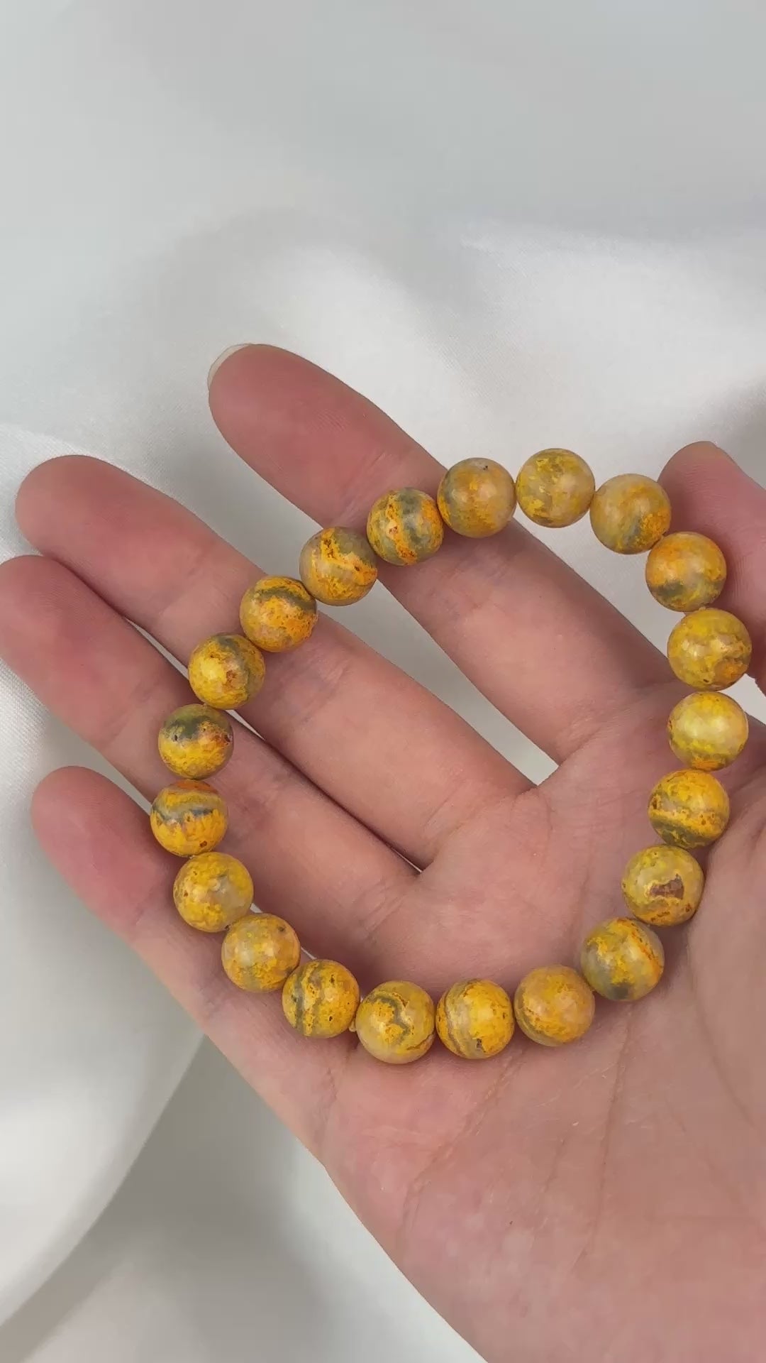 Bumble Bee Jasper Bracelet 8.9-9.3mm