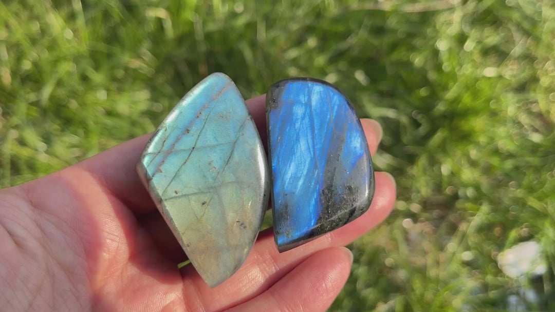 Natural Crystal Labradorite Small Ornament